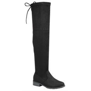 Black Over-the-Knee Women's Boots